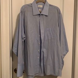 Van Heusen wrinkle free button down 18 1/2 34/35